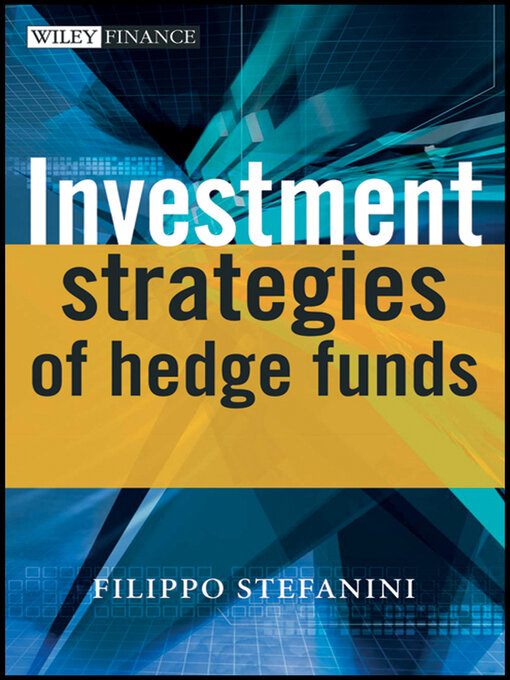 Cover image for Investment Strategies of Hedge Funds